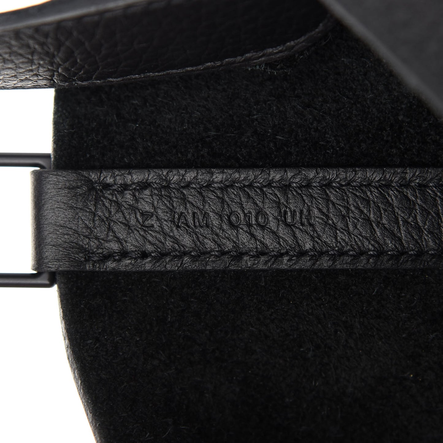 Taurillon Clemence Monochrome Picotin Lock 22 MM Black