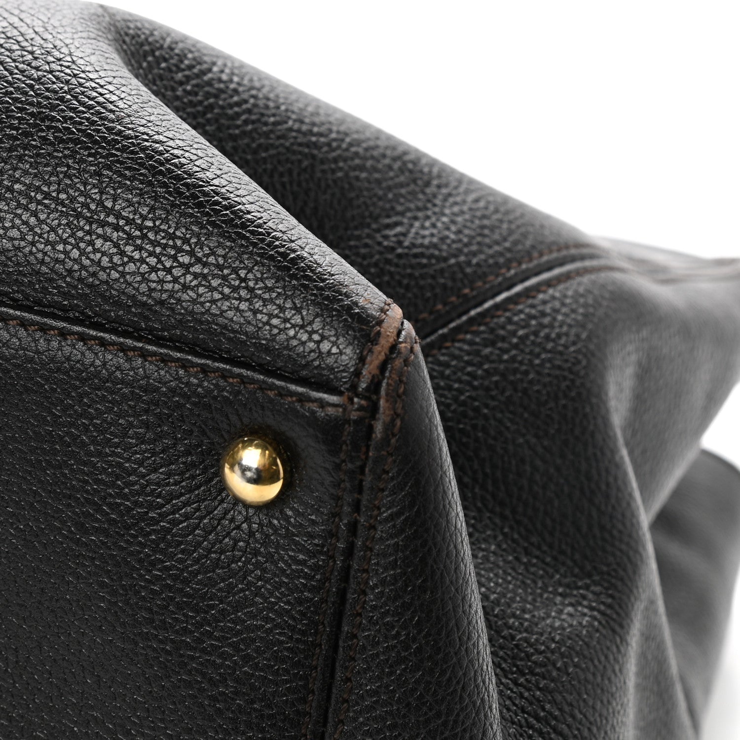 Chanel Calfskin Cerf Executive Shopper Tote Black 9 of 16