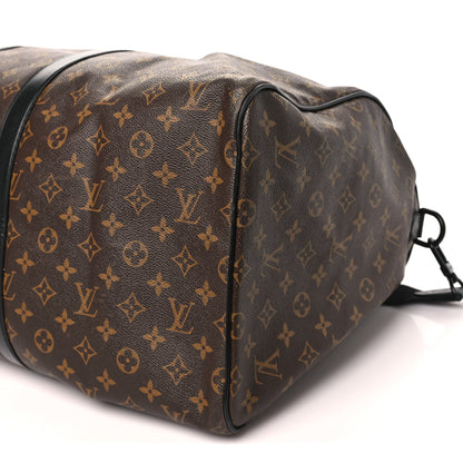 Louis Vuitton Monogram Waterproof Keepall Bandouliere 55 7 of 10