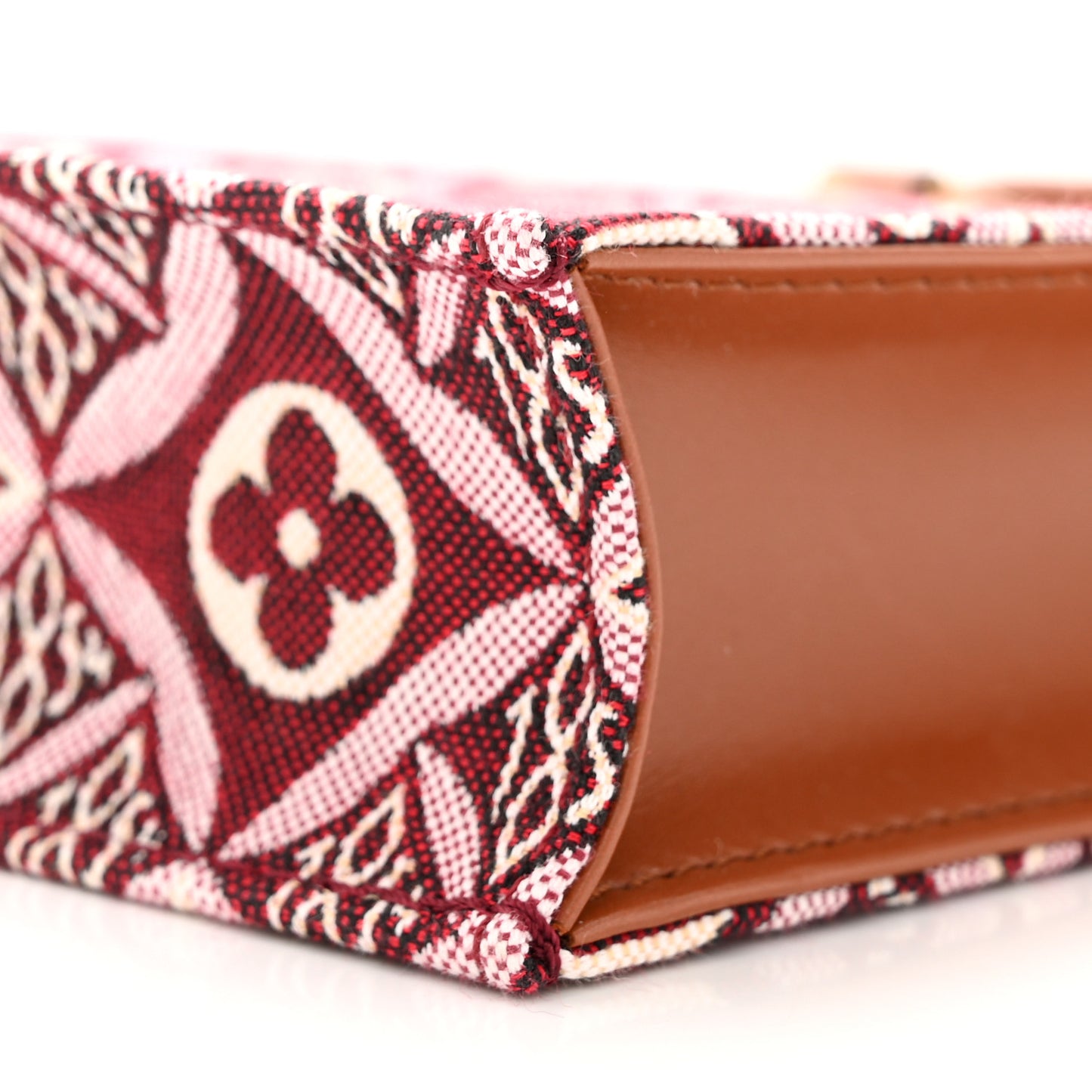 Jacquard Since 1854 Petit Sac Plat Bordeaux