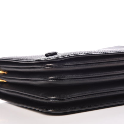 Mulberry Classic Grain Calfskin Small Clifton Flap Black 5 of 12