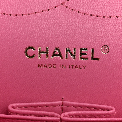 Chanel Caviar Quilted Jumbo Double Flap Pink 6 of 10