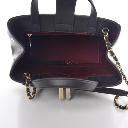 Chanel Caviar Quilted Small Business Affinity Shopping Bag Black 8 of 10