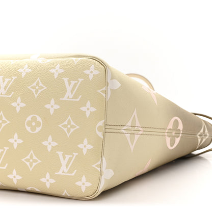 Louis Vuitton Monogram Giant Spring In The City Neverfull MM Sunset Kaki 9 of 10
