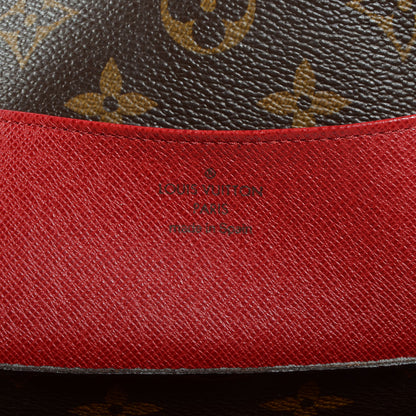 Louis Vuitton Monogram Emilie Wallet Red 6 of 8
