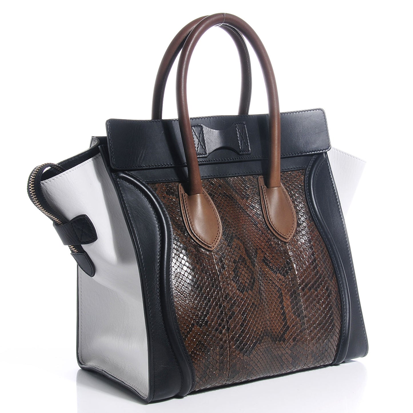 Python Mini Tri-Color Luggage