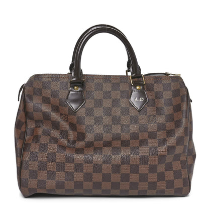Louis Vuitton Damier Ebene Speedy 30 1 of 11