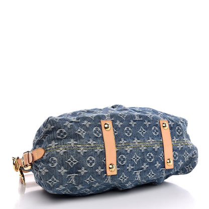 Louis Vuitton Denim Neo Cabby MM Blue 5 of 8