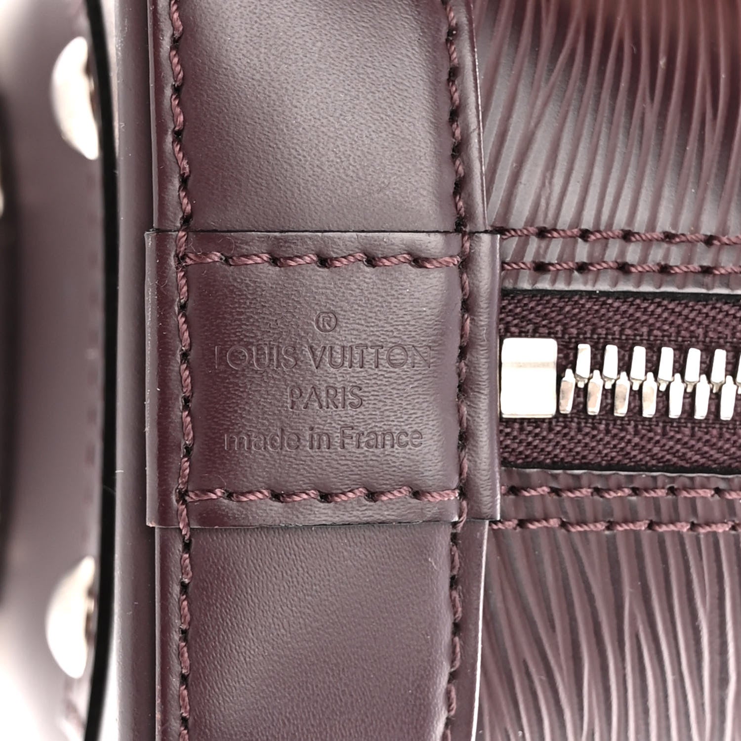 Louis Vuitton Epi Alma BB Quetsche 6 of 12