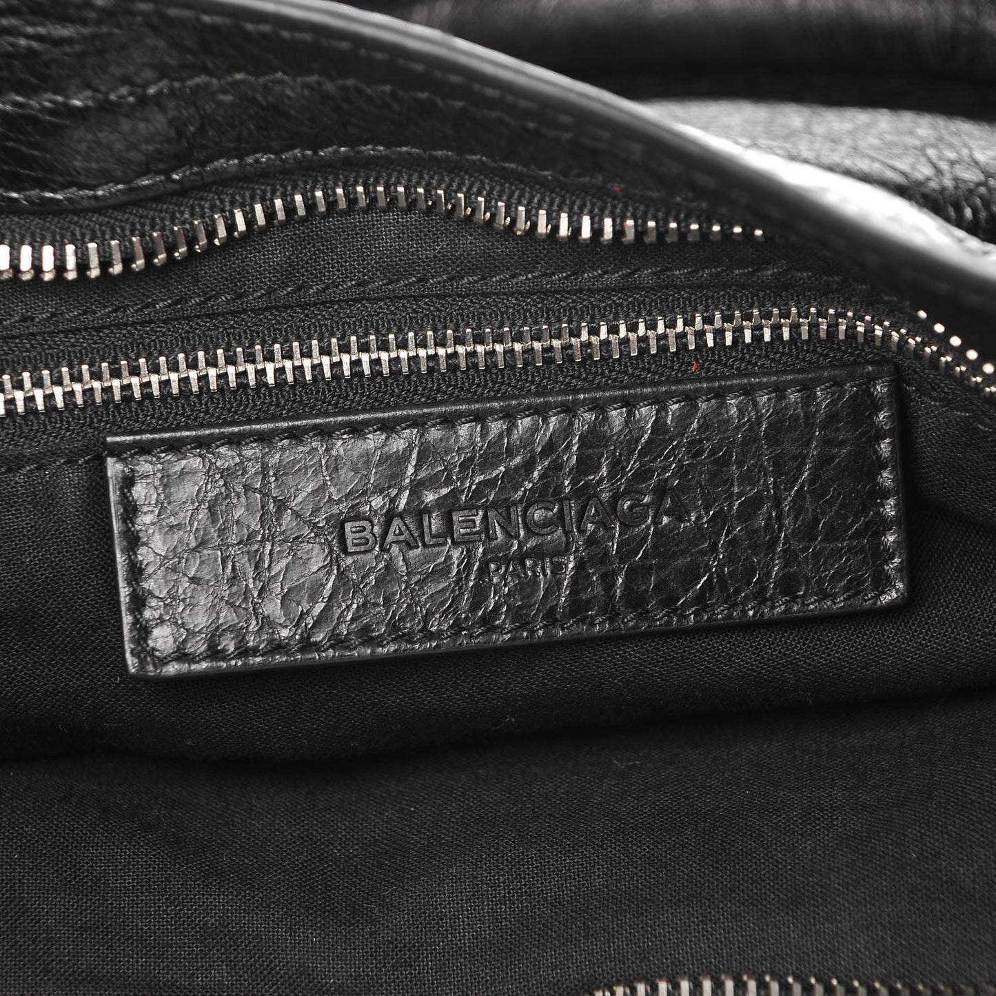 Agneau Giant 12 Silver Hardware City Black