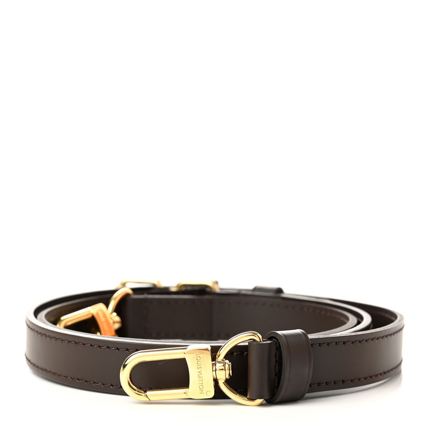 Louis Vuitton Calfskin Adjustable Speedy Bandouliere Shoulder Strap Brown 1 of 4