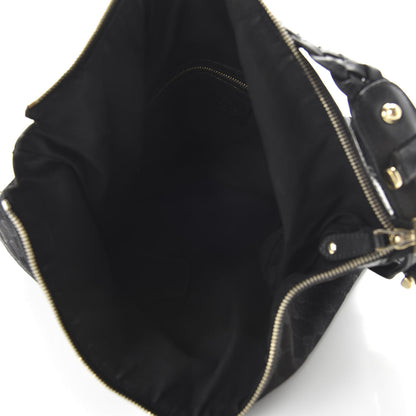 Gucci Monogram Medium Pelham Hobo Black 5 of 10