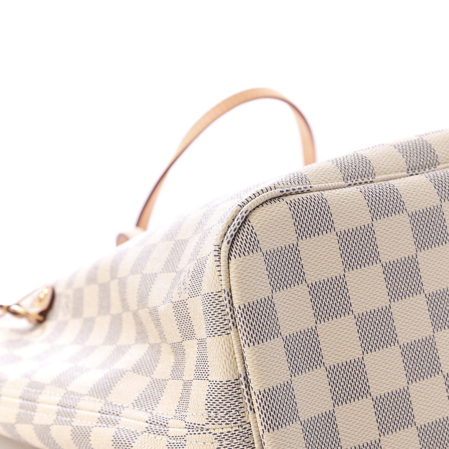 Damier Azur Neo Neverfull MM Rose Ballerine