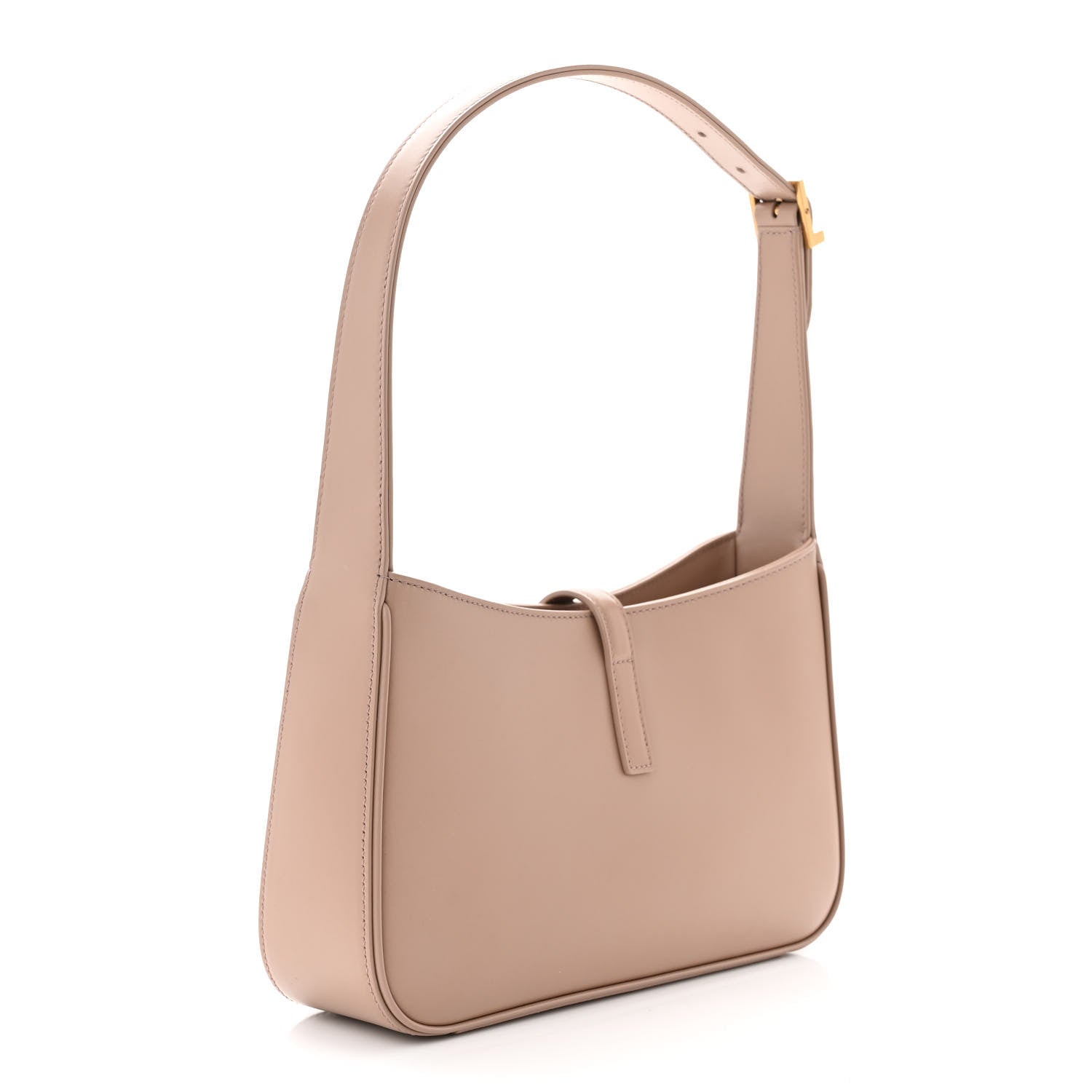 Saint Laurent Smooth Calfskin Le 5 A 7 Hobo Rosy Sand 3 of 11