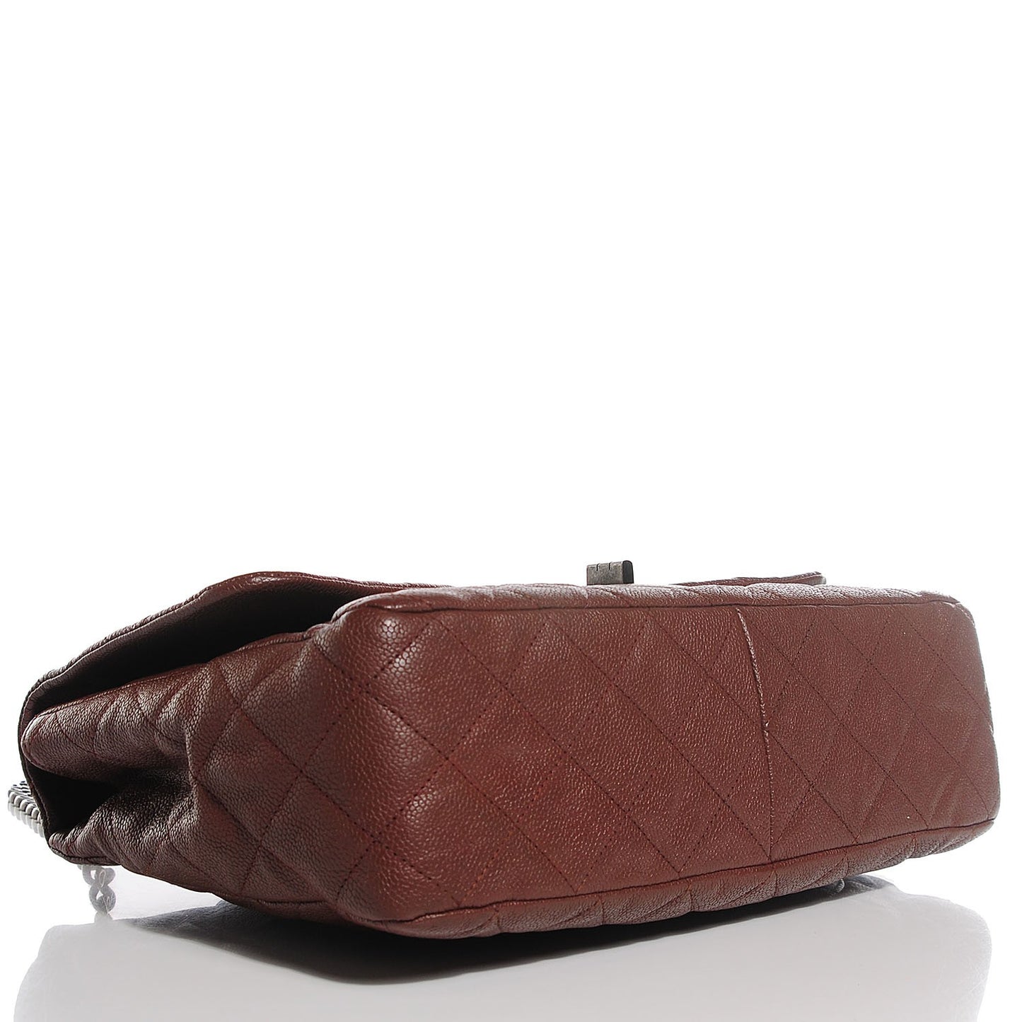 Washed Caviar 2.55 Reissue 227 Flap Dark Brown