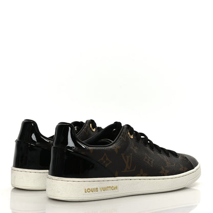 Louis Vuitton Patent Monogram Frontrow Sneakers 37.5 4 of 7