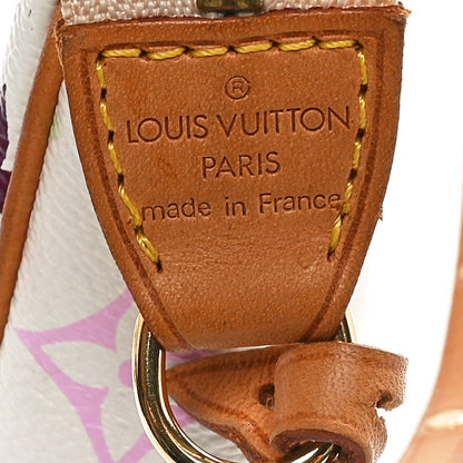 Louis Vuitton Monogram Multicolor Pochette Accessories White 6 of 9
