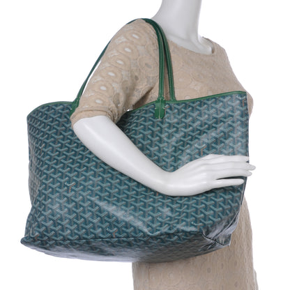 Goyard Goyardine Saint Louis GM Green 2 of 6