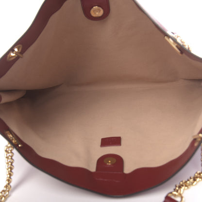 Gucci Calfskin Large Rajah Chain Tote Romantic Cherry 5 of 10
