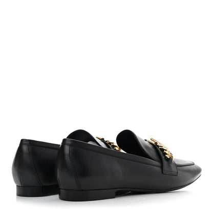Louis Vuitton Calfskin Upper Case Flat Loafer 40 Black 4 of 8