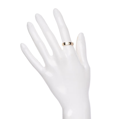 Cartier 18K Yellow Gold Diamond 4mm LOVE Wedding Band Ring 51 5.75 2 of 4
