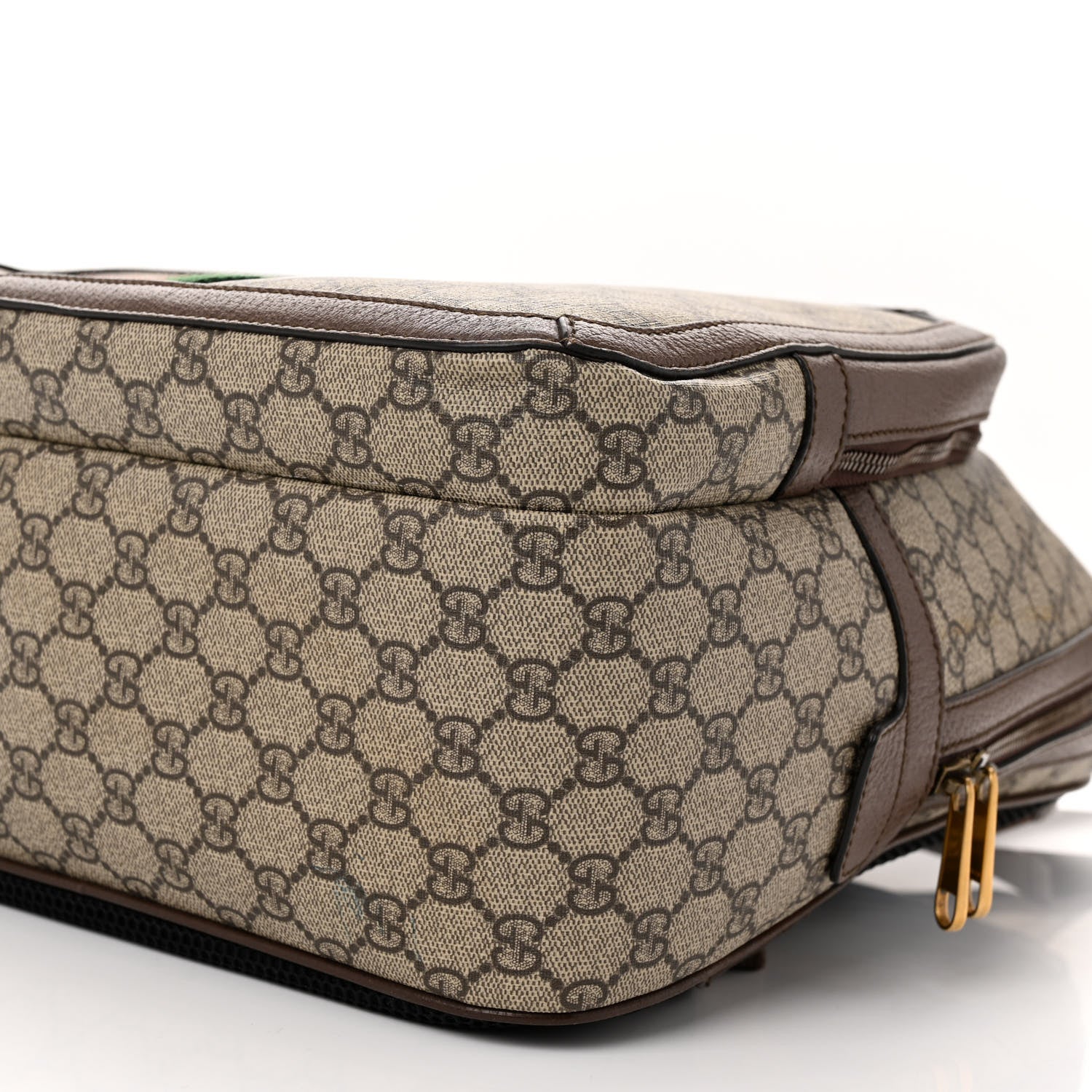 Gucci GG Supreme Monogram Medium Ophidia Day Backpack Brown 10 of 10