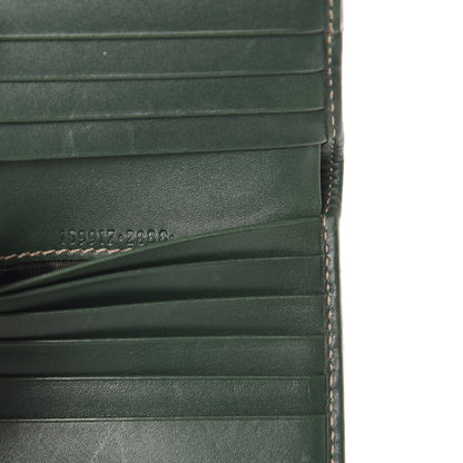 Gucci Guccissima Wave French Wallet Boston Green 7 of 7