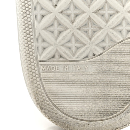 Christian Dior Canvas Oblique Embroidered Womens Solar Slip On Sneakers 35.5 Grey Stone 8 of 10