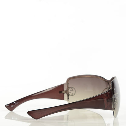 Gucci Crystal GG Sunglasses 1825/S/Strass Brown 3 of 5
