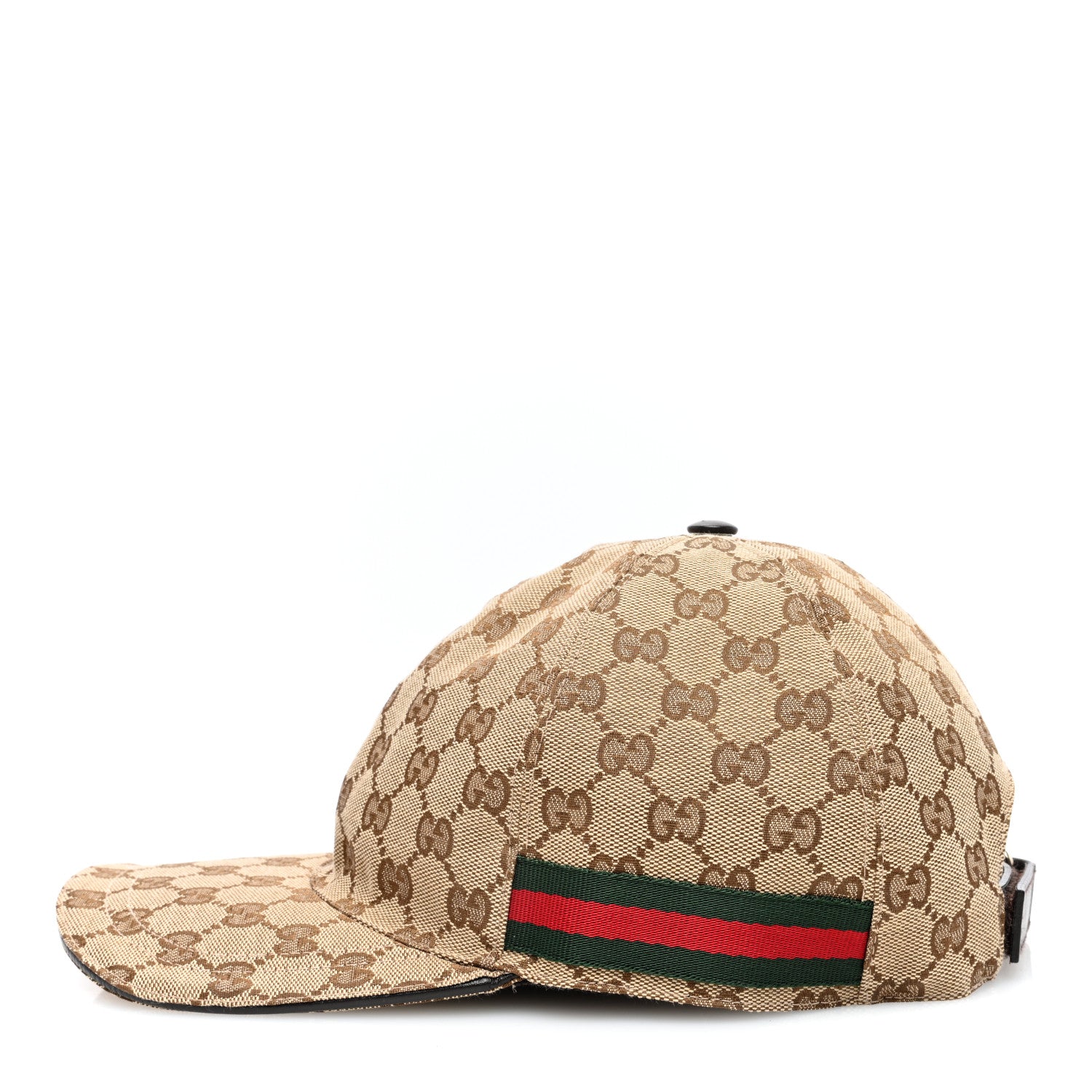 Gucci Monogram Web Baseball Hat XXL Beige Cocoa 5 of 9
