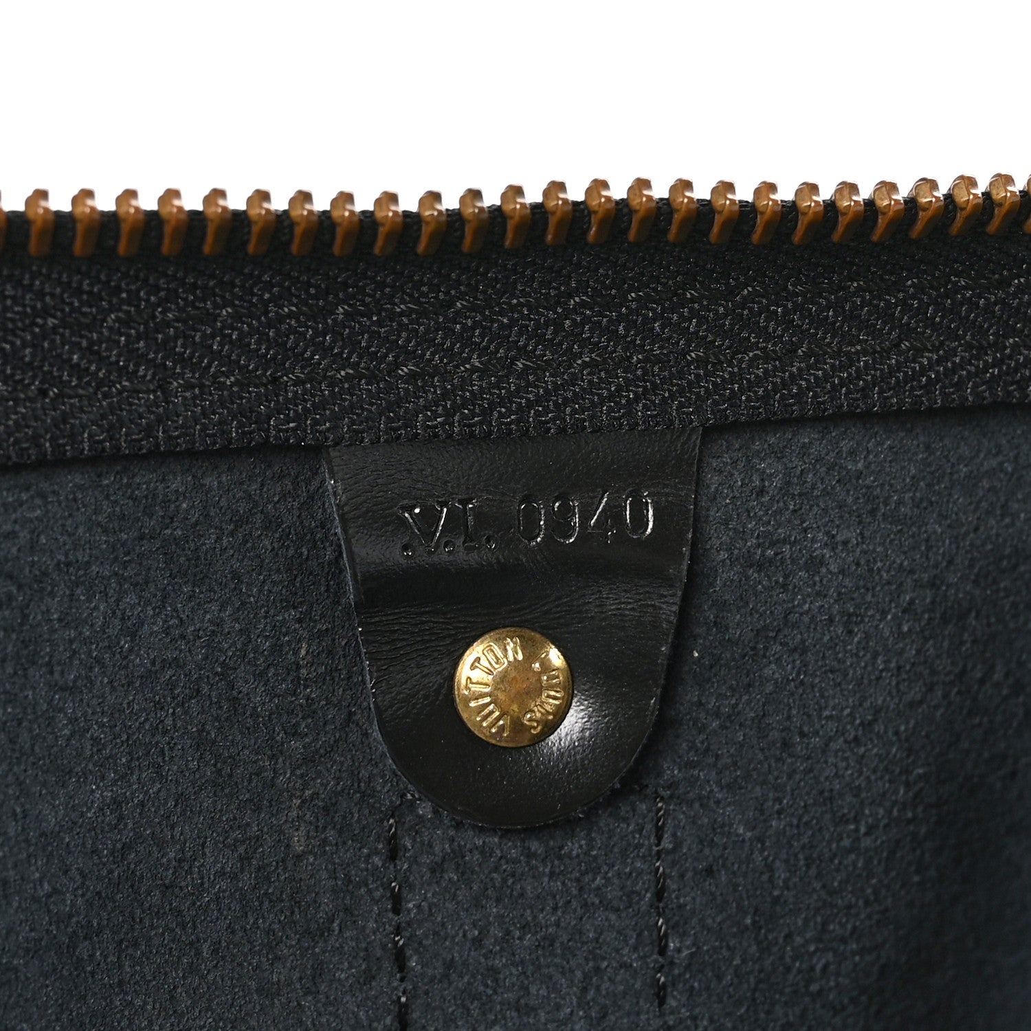 Louis Vuitton Epi Keepall 50 Black 5 of 12