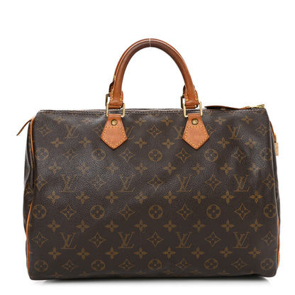 Louis Vuitton Monogram Speedy 35 1 of 16