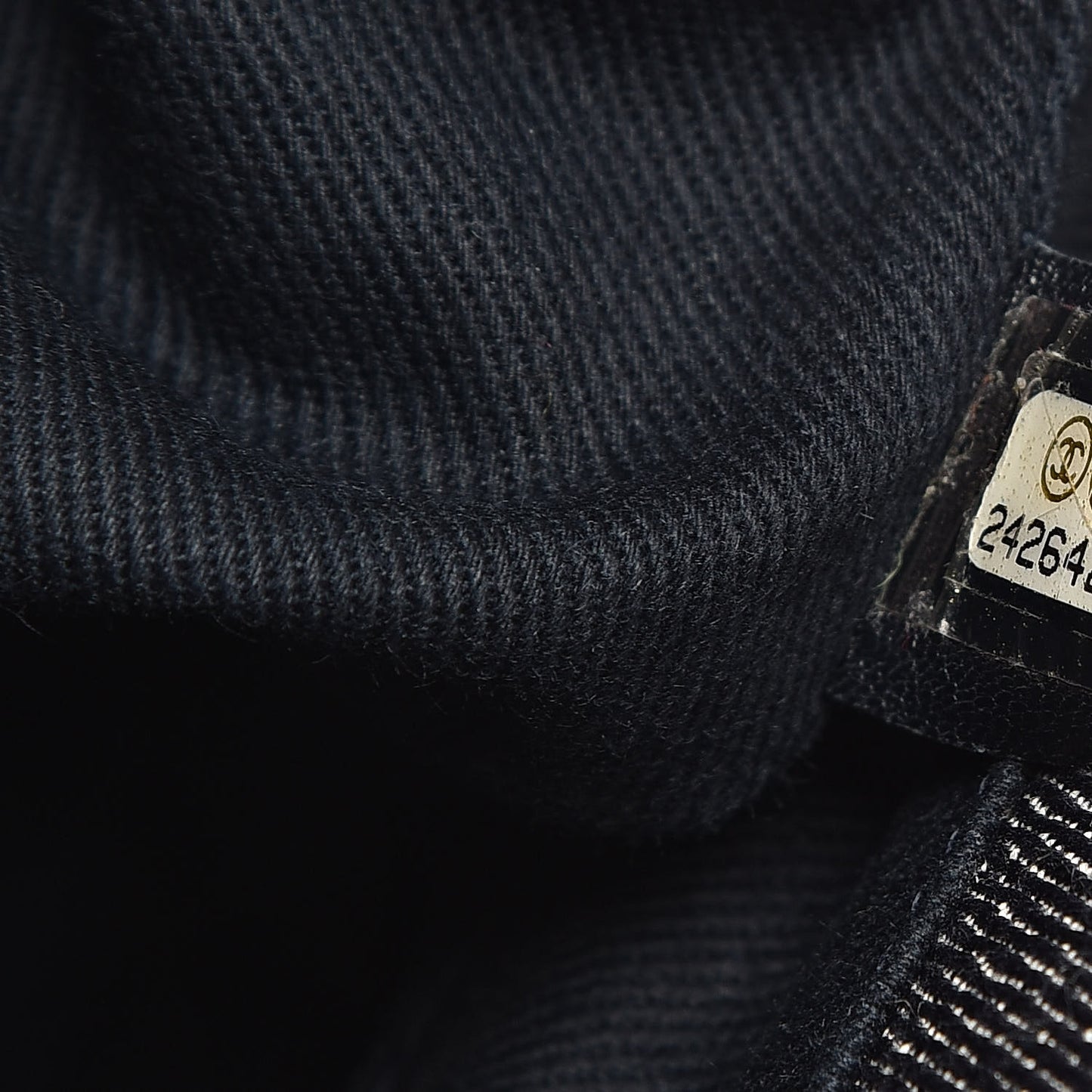 Denim Large Deauville Tote Dark Blue