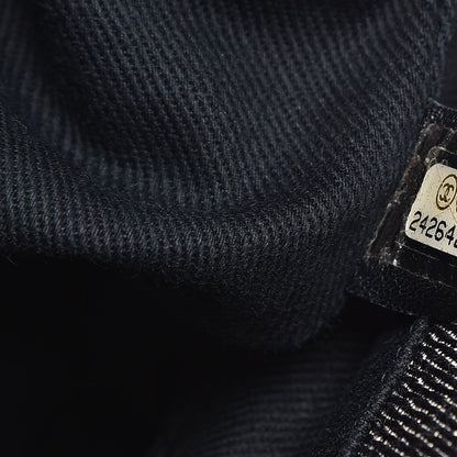 Chanel Denim Large Deauville Tote Dark Blue 7 of 10