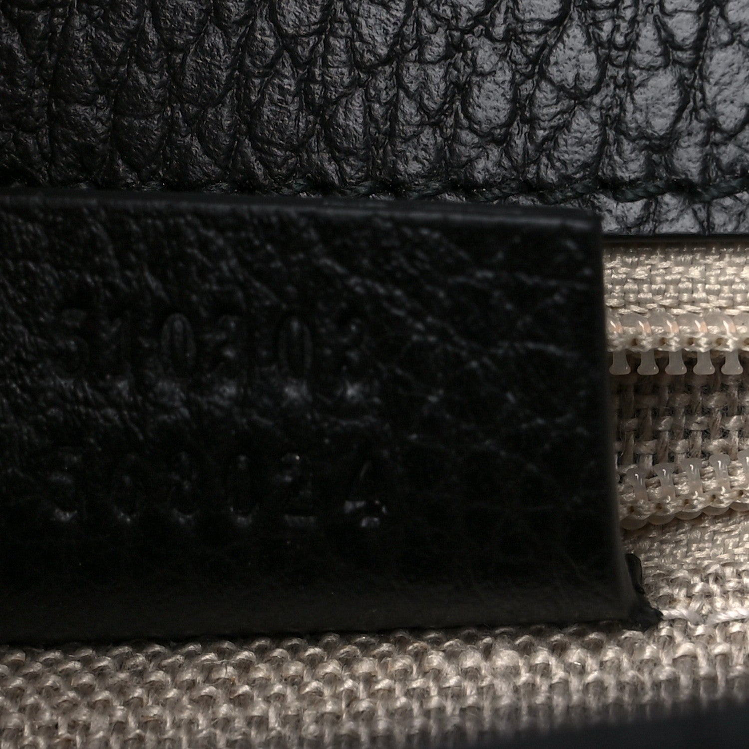 Gucci Dollar Calfskin Interlocking G Shoulder Bag Black 7 of 9