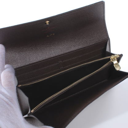 Louis Vuitton Damier Ebene Sarah Wallet 5 of 7