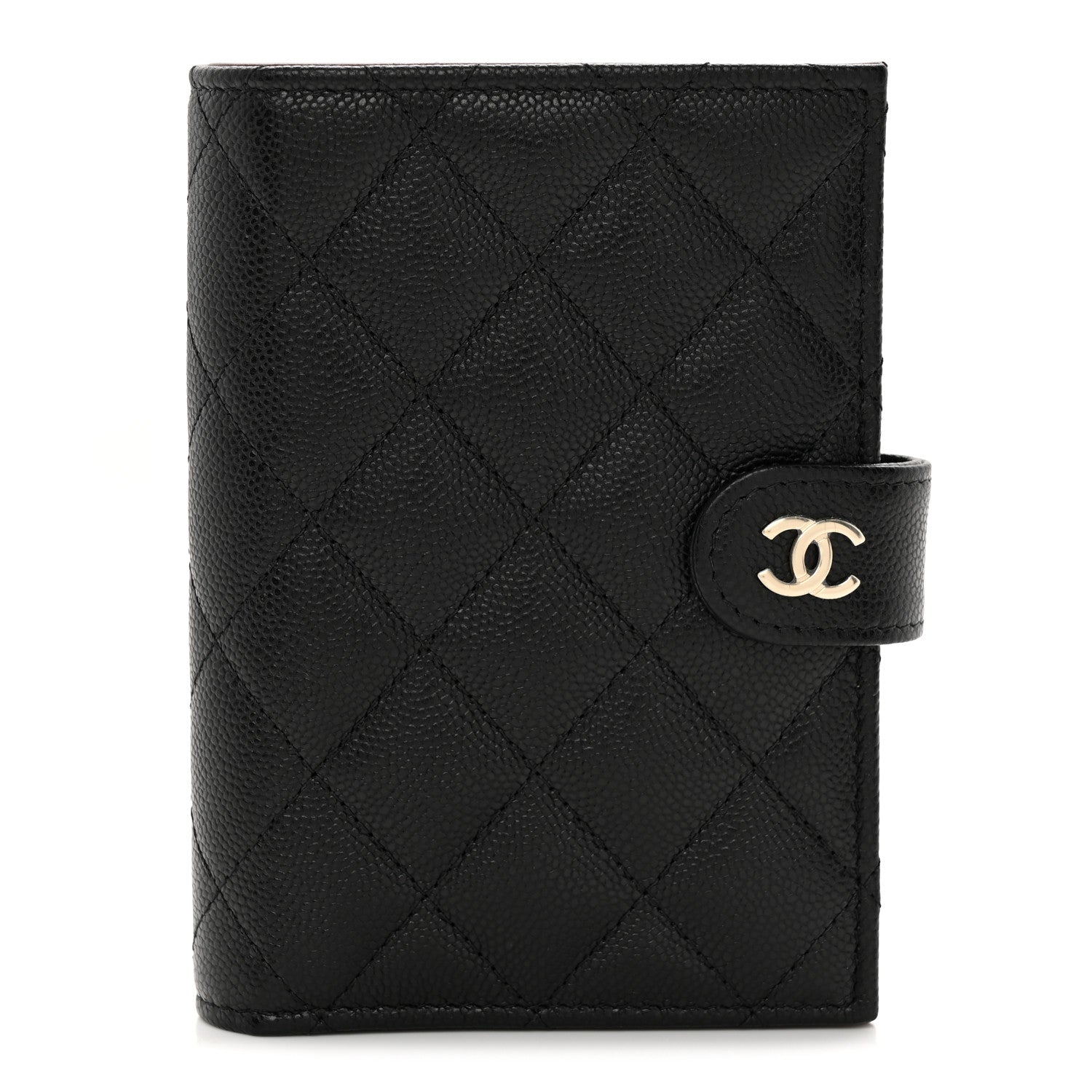 Chanel Caviar Quilted Passport Holder Black 1 of 9