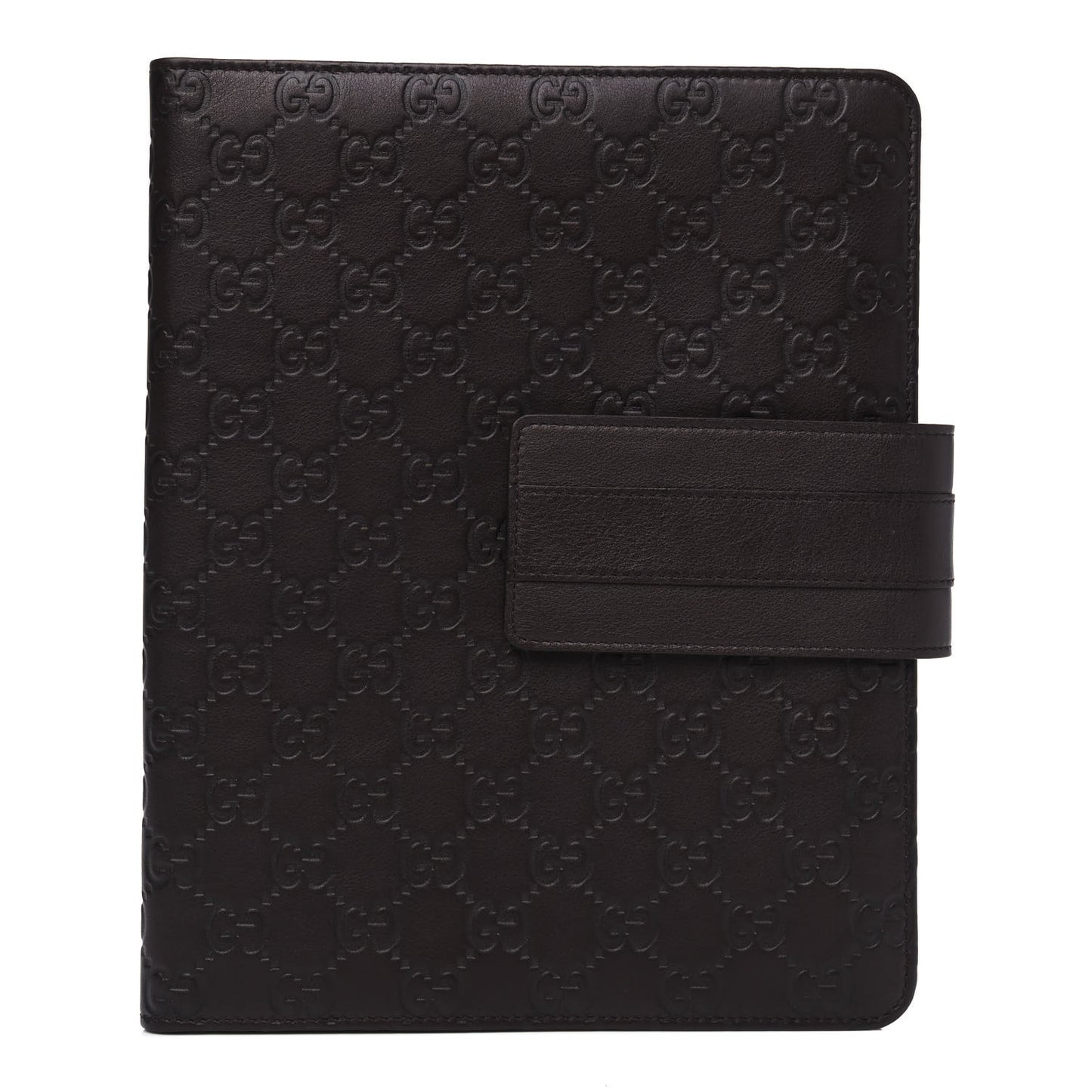 Soft Guccissima Margaux Calfskin iPad Case Chocolate