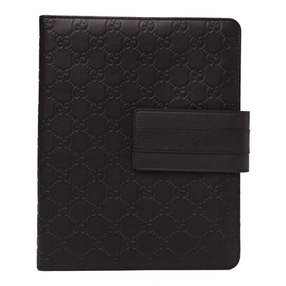 Gucci Soft Guccissima Margaux Calfskin iPad Case Chocolate 1 of 4