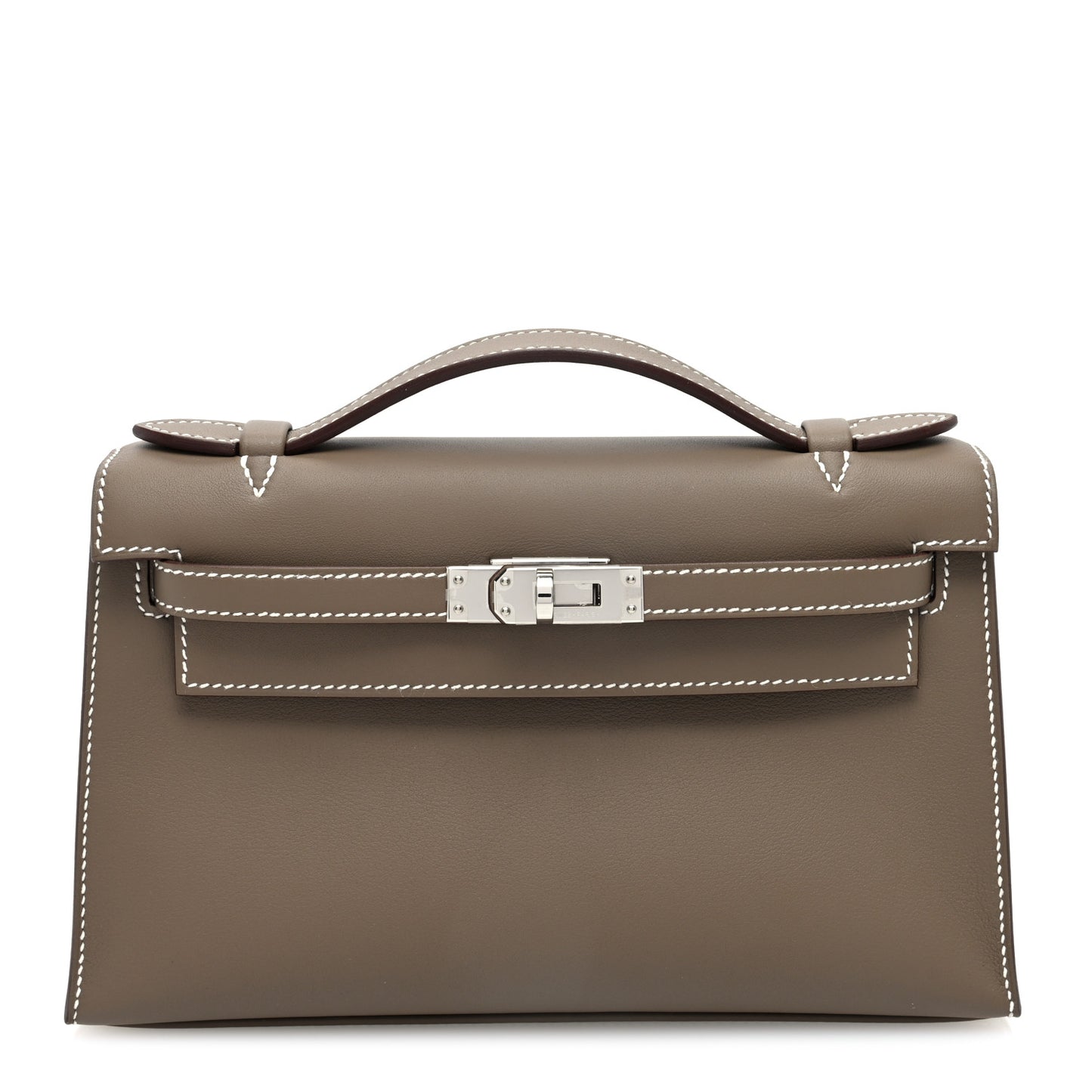 Swift Kelly Pochette Clutch Etoupe