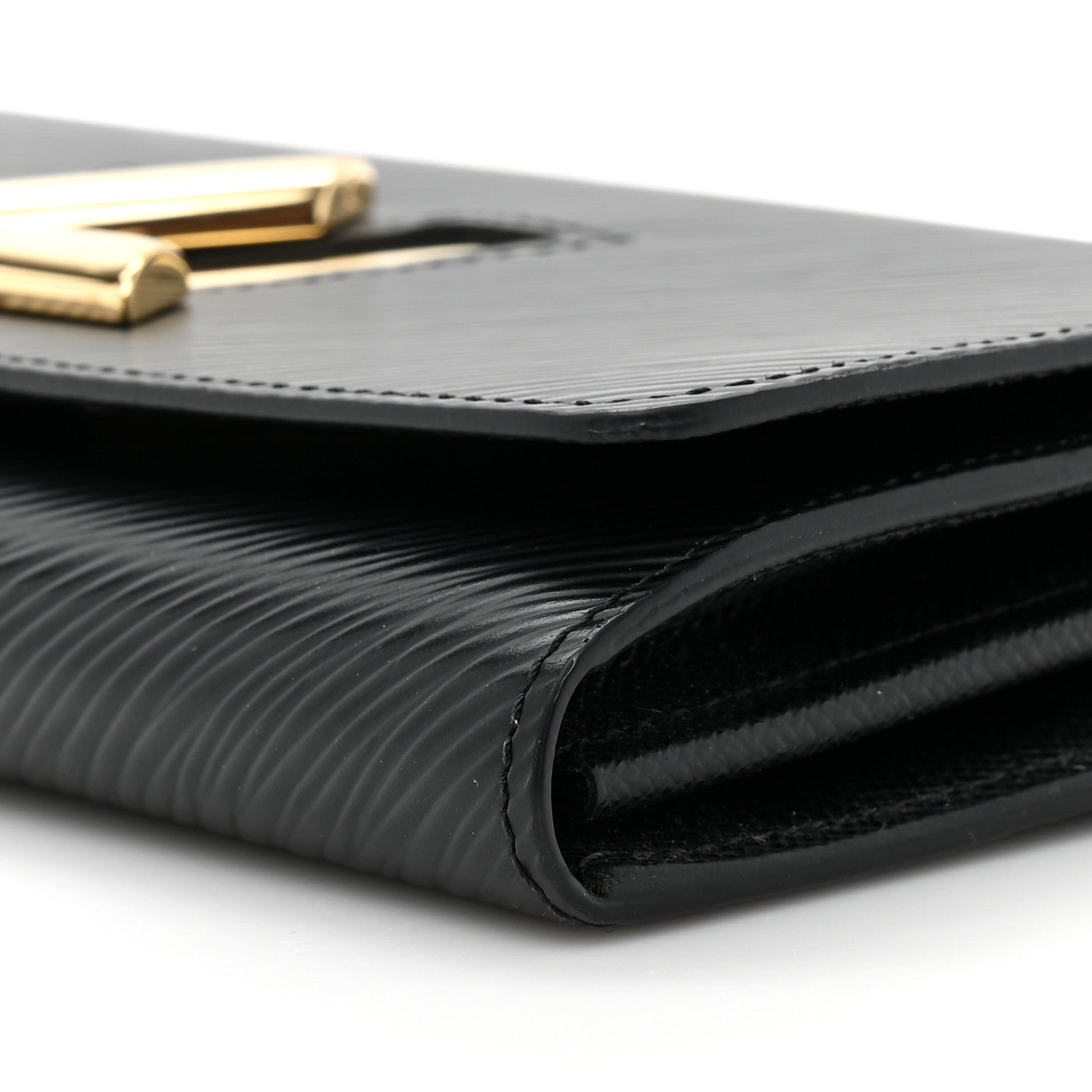 Louis Vuitton Epi Twist Wallet Black 9 of 11