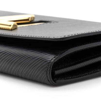 Louis Vuitton Epi Twist Wallet Black 9 of 11