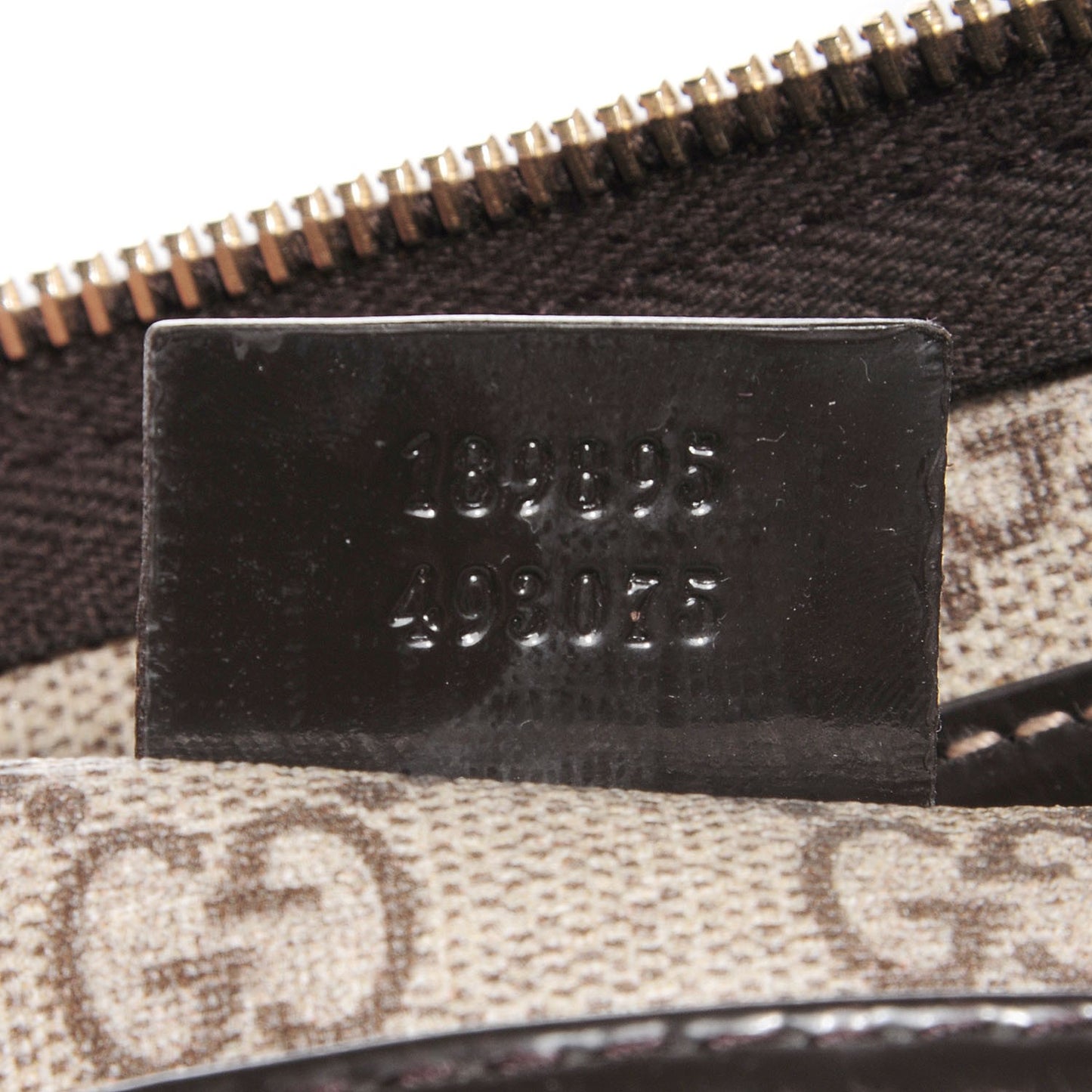 GG Plus Monogram Tattoo Heart Medium Joy Boston Dark Brown