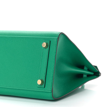 Hermes Epsom Birkin Sellier 25 Vert Jade 10 of 11