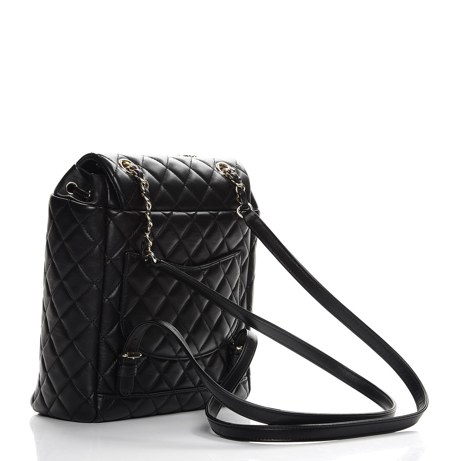 Chanel Lambskin Quilted Small Urban Spirit Backpack Black 3 of 7