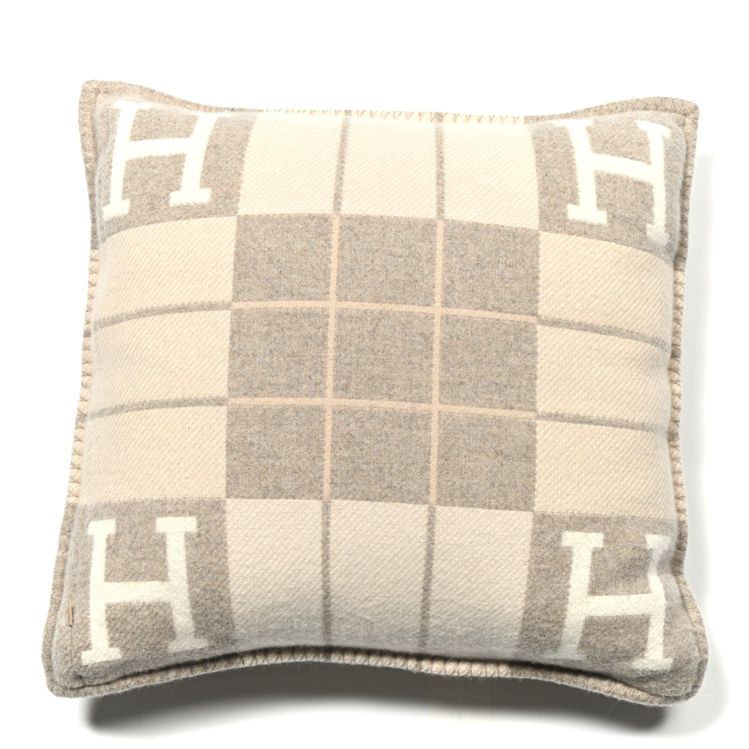 Hermes Wool Cashmere Avalon III Pillow PM Coco Camomille 2 of 3