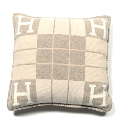 Hermes Wool Cashmere Avalon III Pillow PM Coco Camomille 2 of 3