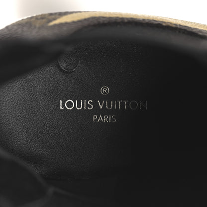 Louis Vuitton X LOL Patent Calfskin Monogram Star Trail Chelsea Ankle Boots 36 Gold Silver 9 of 9