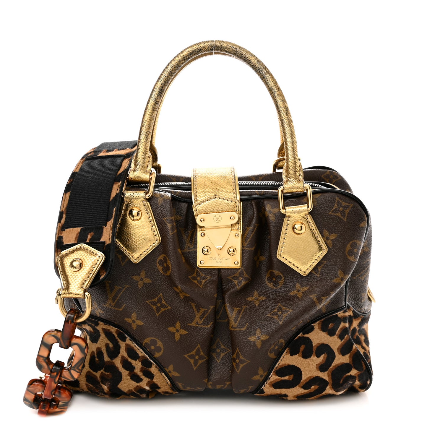 Monogram Leopard Adele