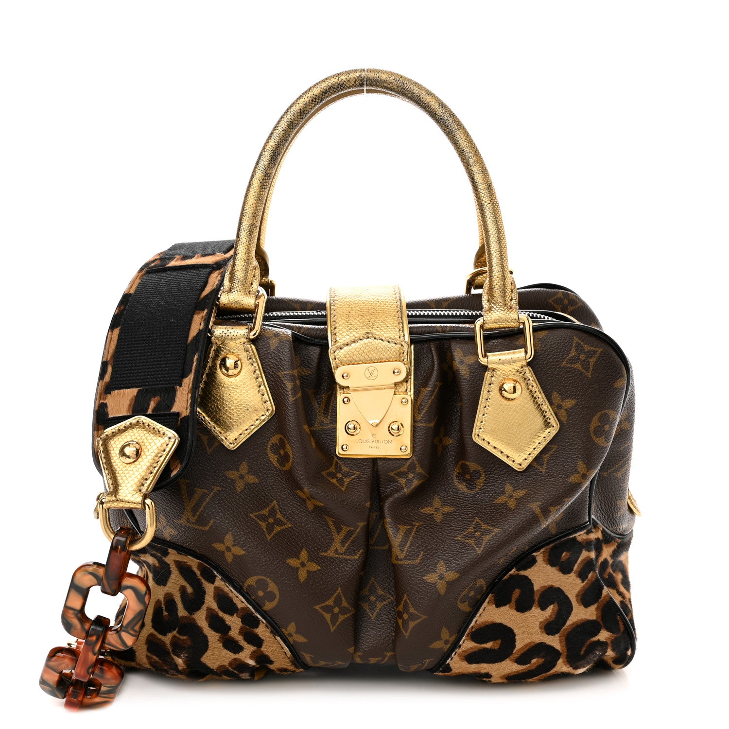 Louis Vuitton Monogram Leopard Adele 1 of 13